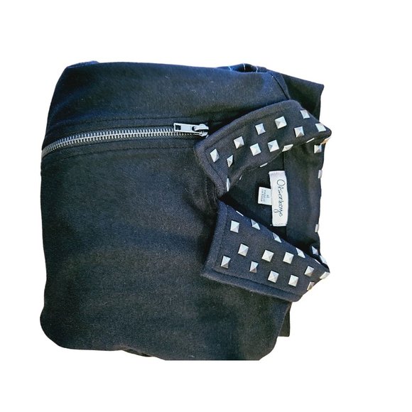 Olsenboye moto jacket size Small studded soft shell zip - Picture 6 of 12